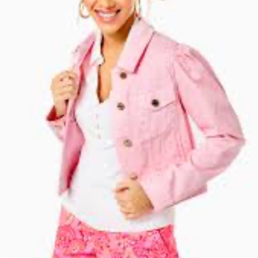 Lilly Pulitzer Laylani NWOT Denim Jacket